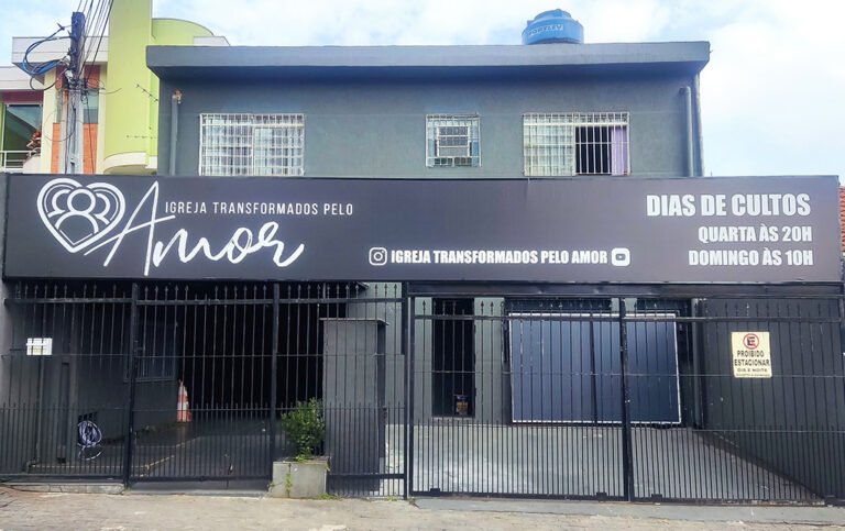 Fachada da Igreja Transformados pelo Amor - São Caetano